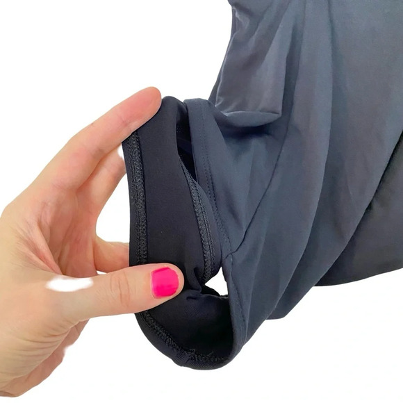 Gymshark Horizon Swimsuit Womens Small Black One Piece Bathing Suit Open Sides - Picture 10 of 12